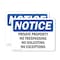 Signmission Private Property No Trespassing No Soliciting OSHA Notice Sign, Plastic, 10in W x 7in L, 2PK OS-2PACK-NS-P-710-L-17850 - alternate 1